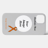 Oranje standaard lintplaat door Kenneth Yoncich Case-Mate iPhone Case (Achterkant (horizontaal))