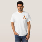 Oranje Standaardlint T-shirt (Voorkant volledig)
