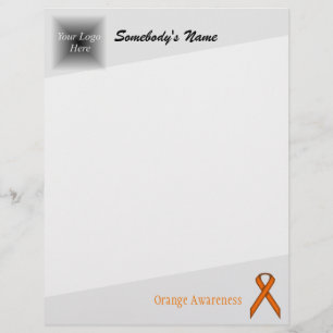 Oranje standaardlintje door Kenneth Yoncich