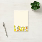 Oranje stapelkratten post-it® notes (Kantoor)