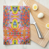 Oranje Star Island 2 Theedoek (Quarter Fold)