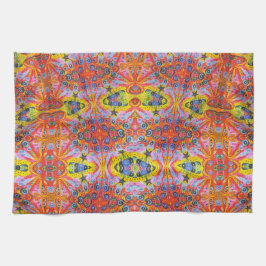 Oranje Star Island 2 Theedoek