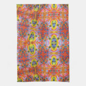 Oranje Star Island 2 Theedoek (Verticaal)