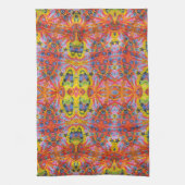 Oranje Star Island 4 Theedoek (Verticaal)