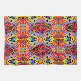 Oranje Star Island Theedoek