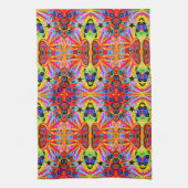 Oranje Star Island Theedoek (Verticaal)