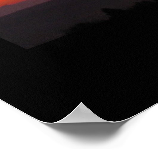 oranje stemming poster (Hoek)