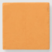 Oranje Stenen Onderzetter (Voorkant)