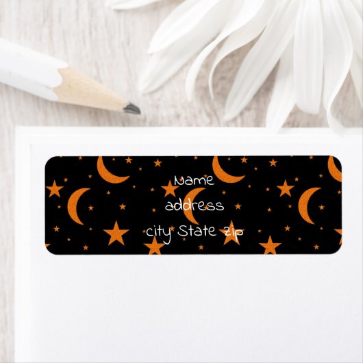 oranje sterren etiket (Insitu)