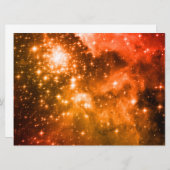 Oranje sterren kaart (Voorkant / Achterkant)