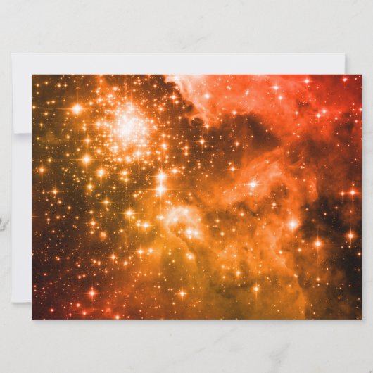 Oranje sterren kaart (Voorkant)