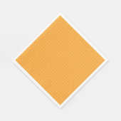 Oranje sterrenservetten servetten (Hoek)