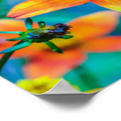 Oranje sterventilator poster (Hoek)