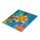 Oranje sterventilator tegeltje (Zijkant)