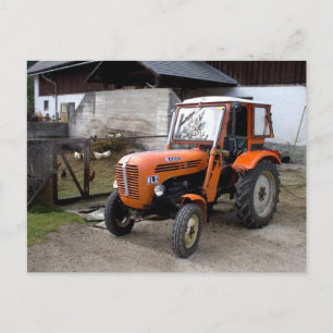 Oranje Steyr Tractor KL II Briefkaart