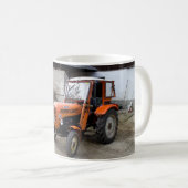 Oranje Steyr Tractor KL II Koffiemok (Voorkant rechts)