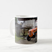 Oranje Steyr Tractor KL II Koffiemok (Voorkant links)