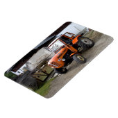 Oranje Steyr Tractor KL II Magneet (Linkerzijde)