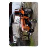 Oranje Steyr Tractor KL II Magneet (Verticaal)