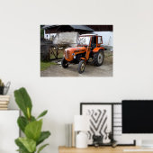 Oranje Steyr Tractor KL II Poster (Thuiskantoor)