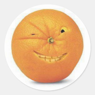 Oranje Sticker