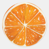 Oranje Sticker (Voorkant)