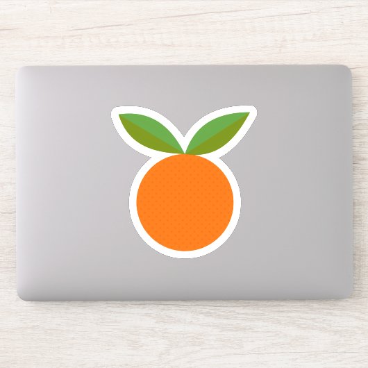 Oranje Sticker (Computer)