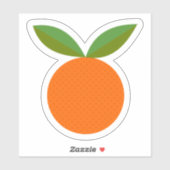 Oranje Sticker (Vel)