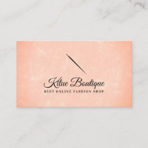 Oranje stijlvolle naalddraden naadloos naaien