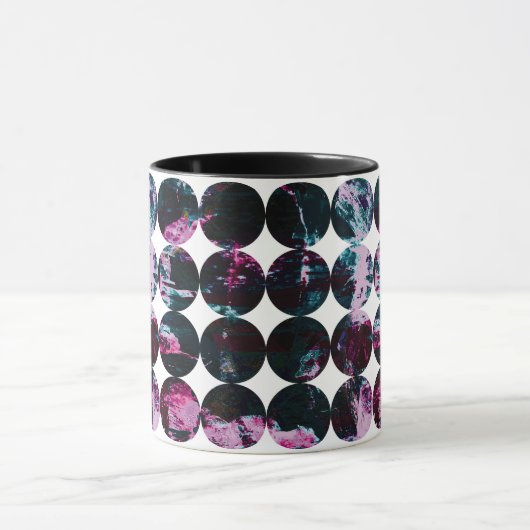 Oranje stippen. mok (Midden)