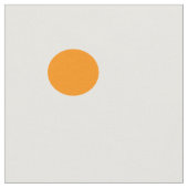 Oranje stippen op wit stof (Close Up)