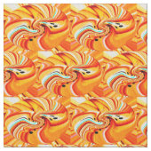 Oranje Stof (Close Up)