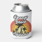 Oranje strand, Alabama Blikjeskoeler (Blikje Voorkant)