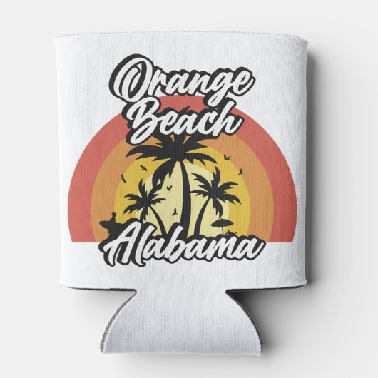 Oranje strand, Alabama Blikjeskoeler (Achterkant)