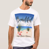 Oranje Strand Alabama (Mooi) T-shirt (Voorkant)