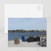 Oranje strand Briefkaart (Voorkant / Achterkant)