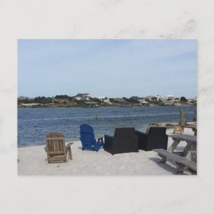 Oranje strand Briefkaart