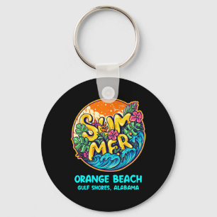 Oranje Strand Golf Shores Alabama Zomervakantie S Sleutelhanger