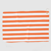Oranje Streep Golf Handdoek (Horizontaal)