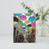 Oranje Street Alley Briefkaart (Staand voorkant)