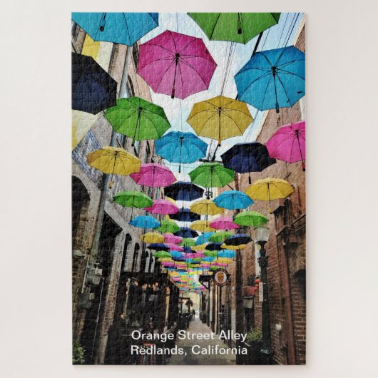 Oranje Street Alley Legpuzzel (Verticaal)