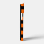 Oranje strempatroon Case-Mate iPhone case (Achterkant / Rechts)