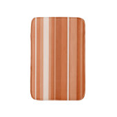 Oranje strepen badmat (Voorkant Verticaal)