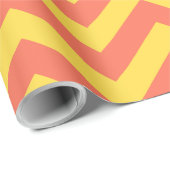 Oranje strepen cadeaupapier (Rol Hoek)