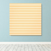 Oranje Strepen Canvas Afdruk (Insitu (Houten vloer))