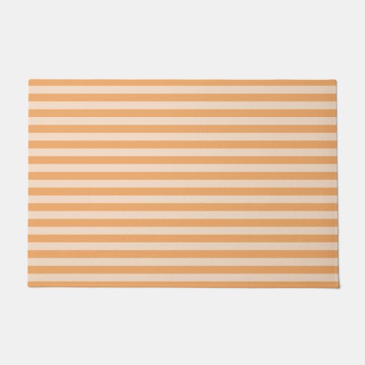 Oranje Strepen Deurmat (Voorkant)