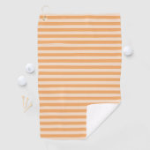 Oranje Strepen Golfhanddoek (Insitu)