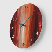 Oranje strepen grote klok (Hoek)