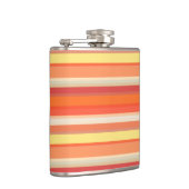 Oranje strepen heupfles (Rechts)