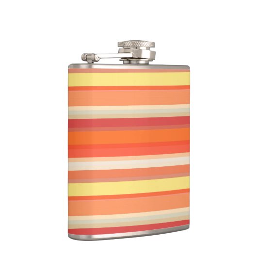 Oranje strepen heupfles (Rechts)